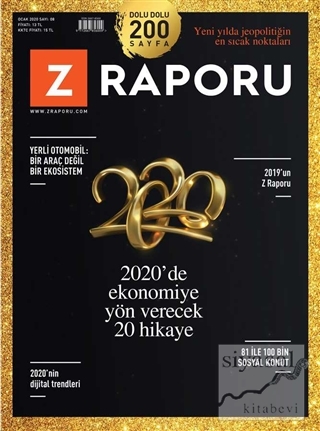 Z Raporu Dergisi Sayı: 8 Ocak 2020 Kolektif