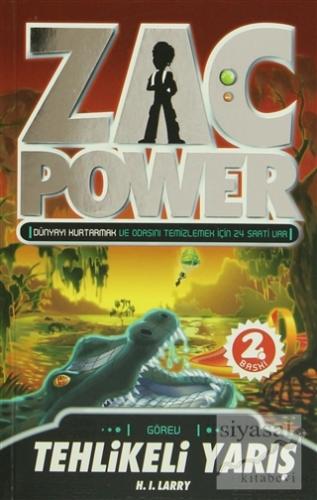 Zac Power - Tehlikeli Yarış 16. Kitap H. I. Larry