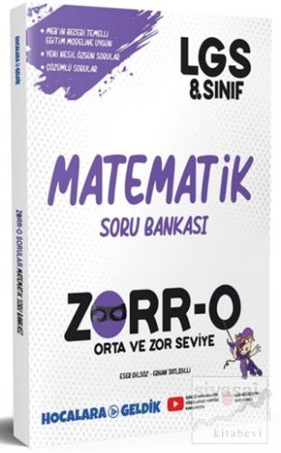 ZORR-O 8.Sınıf LGS Matematik Soru Bankası Erhan Tatlıdilli