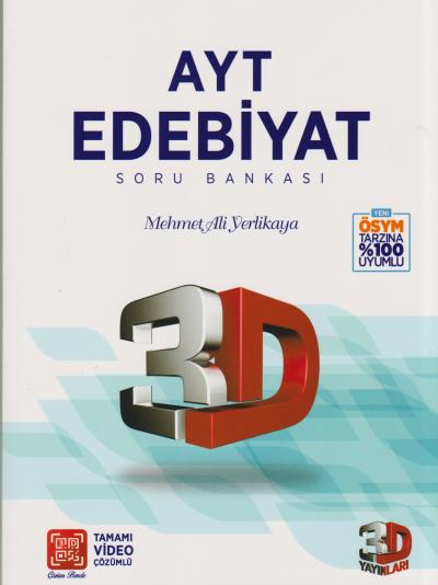 3D Yayınları AYT Edebiyat Soru Bankası