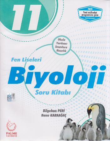 Palme 11. Sınıf Fen Liseleri Biyoloji Soru Bankası