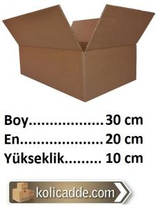 Demonte Karton Kutu 30x20x10 cm. Demonte Karton Kutu 30x20x10 cm.