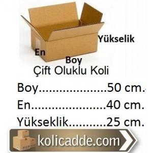 Ev Taşıma Kolisi 50x40x25 cm.