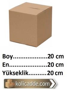 Karton Kare Kutu 20x20x20 cm Karton Kare Kutu 20x20x20 cm