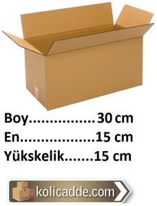 Karton Kutu Koli 30x15x15 cm