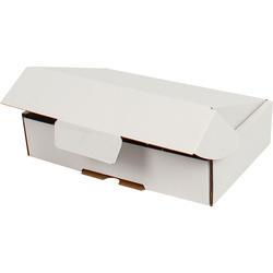 Kilitli Beyaz Kargo Kutusu 24x16,5x6 cm