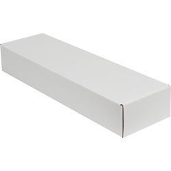 Kilitli Beyaz Karton Kutu 42x12x6,5 cm.