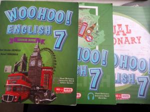 Woohoo English 7 (Course Book + Activity And Test Book + Visual Dictionary)