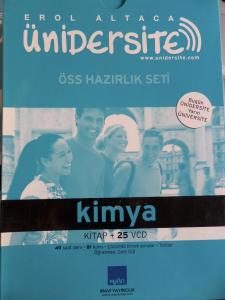 Kimya ÖSS Hazırlık Seti Kitap + 25 vcd