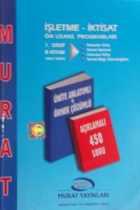 1. Sınıf B Kitabı İşletme - İktisat Ön Lisans Programları