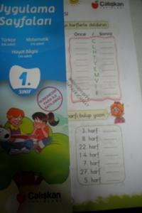 1. Sınıf Uygulama Sayfaları