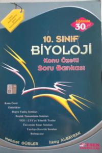 10. Sınıf Biyoloji Konu Özetli Soru Bankası