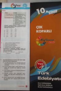 10. Sınıf Çek Koparlı Dil ve Anlatım ve Türk Edebiyatı