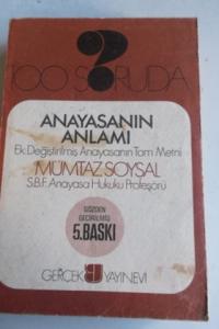 100 Soruda Anayasanın Anlamı