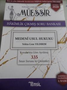 Müessir Hakimlik Çıkmış Soru Bankası Medeni Usul Hukuku