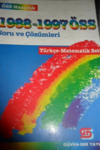 1988 - 1997 ÖSS Soru ve Çözümleri