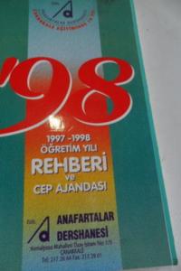 1997-1998 Öğretim Yılı Rehberi ve Cep Ajandası