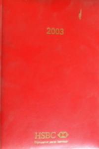 2003 Ajandası HSBC