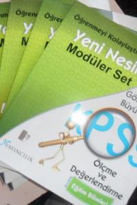 2013 KPSS Öğrenmeyi Kolaylaştıran Yeni Nesil Modüler Set Genel Kültür-Genel Yetenek-Eğitim Bilimleri