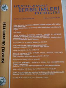 Uygulamalı Yerbilimleri 2008 / 2