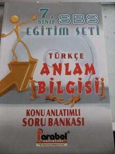 7. Sınıf SBS Türkçe Anlam Bilgisi Konu Anlatımlı Soru Bankası