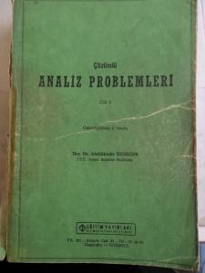 Çözümlü Analiz Problemleri Cilt I