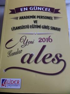 En Güncel ALES