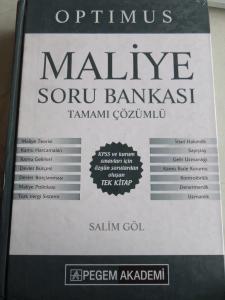 Optimus Maliye Soru Bankası Tamamı Çözümlü