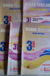 3. Sınıf Açıköğretim Duvar Testleri / 5 Adet