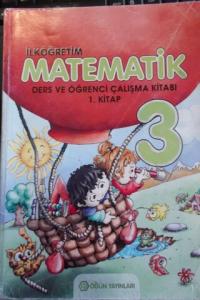 3. Sınıf Matematik Ders ve Öğrenci Çalışma Kitabı 1. Kitap