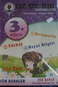 3. Sınıf Tüm Dersler Çek Kopar Testleri