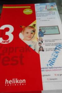 3. Sınıf Yaprak Test