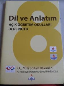 Dil ve Anlatım Açık Öğretim Okulları Ders Notu 8