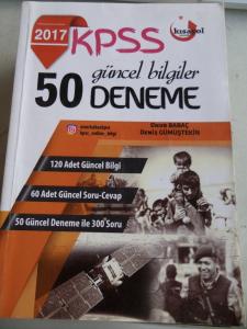 KPSS Güncel Bilgiler 50 Deneme