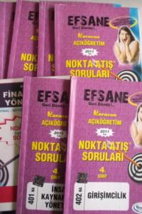 4. Sınıf Açıköğretim Nokta Atış Soruları / 7 Adet