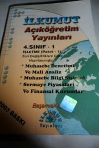 4. Sınıf İşletme Kitabı