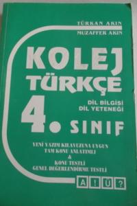 4. Sınıf Kolej Türkçe Dil Bilgisi Dil Yeteneği