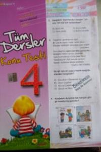 4. Sınıf Tüm Dersler Konu Testi