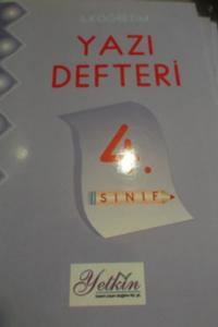 4. Sınıf Yazı Defteri