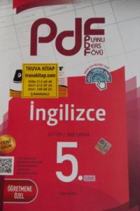 5. Sınıf İngilizce Planlı Ders Föyü