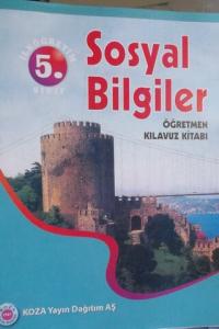 5. Sınıf Sosyal Bilgiler Öğretmen Kılavuz Kitabı