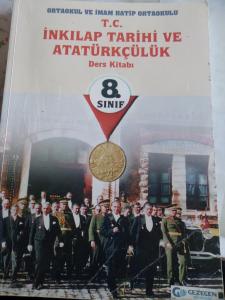 8. Sınıf T.C. İnkılap Tarihi ve Atatürkçülük Ders Kitabı