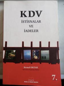 KDV İstisnalar ve İadeler KDV İstisnalar ve İadeler
