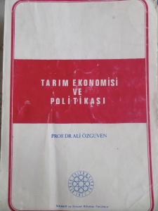 Tarım Ekonomisi Ve Politikası