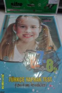 6-7-8. Sınıflar İçin Türkçe Yaprak Test