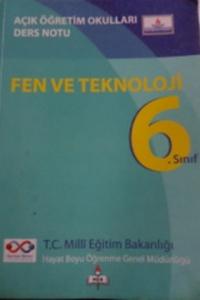 Fen ve Teknoloji Açık Öğretim Okulları Ders Notu 6