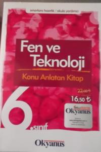 6. Sınıf Fen ve Teknoloji Konu Anlatan Kitap