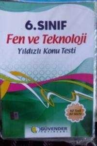 6. Sınıf Fen ve Teknoloji Yıldızlı Konu Testi