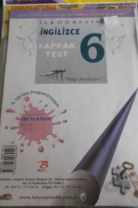 6. Sınıf İngilizce Yaprak Test