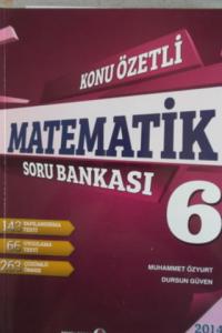 6. Sınıf Matematik Konu Özetli Soru Bankası